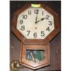 Image 1 : ANTIQUE GRANDMOTHER WALL CLOCK