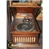 Image 1 : ANTIQUE 78'S DESKTOP RECORD PLAYER.