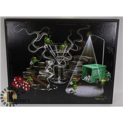 MICHAEL GODDARD NUMBERED PRINT "THE HEIST"