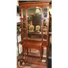 Image 1 : VINTAGE WOOD HALL STAND 37.5"L X 78.5"H