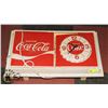 Image 1 : VINTAGE COCA COLA CLOCK NEEDS REPAIR