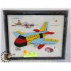 Image 1 : 1962 TOY PUZZLE OF JET PLANE