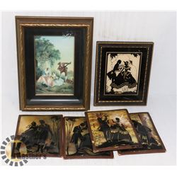 6- 1910 PICTIRES INCLUDING CONVEX  GLASS