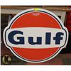 Image 1 : VINTAGE GULF WALL HANGING SIGN