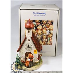 GOBEL WEST GERMANY PORCELAIN CHAPEL CLOCK