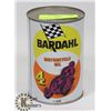 Image 1 : FULL TIN OF BARDAHL MOTORCYCLE OIL