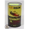 Image 1 : SHALER RISLONE FULL TIN OF SNOWMOBILE OIL