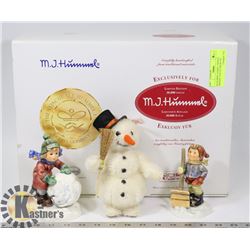 MJ HUMMEL GOEBEL "FROSTY FRIENDS" COLLECTOR SET W/