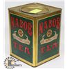 Image 1 : VINTAGE NABOB PURE INDIAN AND CEYLON TEA TIN