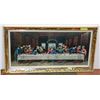 Image 1 : VINTAGE MIRROR PICTURE THE LAST SUPPER