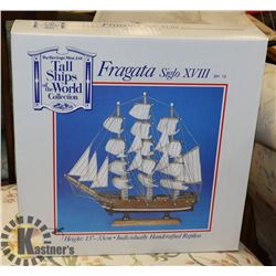 HERITAGE MINT 13" FRAGATA SIGLO XVIII SH13