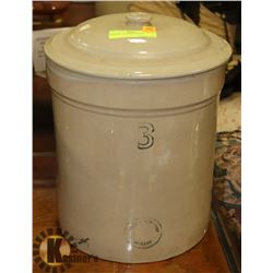 REDCLIFF COVERED CROCK.