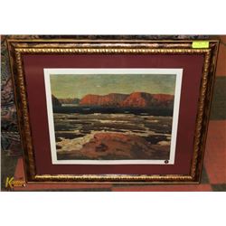 GROUP OF 7 TOM THOMPSON PRINT W/COA  & SEAL