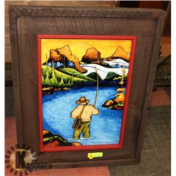 LTD ED 39/350 BOW RIVER "FISHIN THE BOW" BY FRASER
