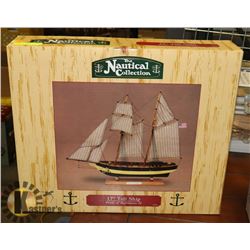 NAUTICAL 17" PRIDE OF BALTIMORE II MODEL SHIP.