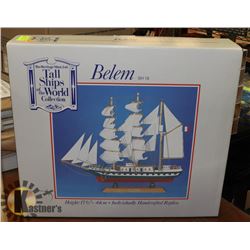 HERITAGE MINT 17.5" BELEM SH18 MODEL SHIP.