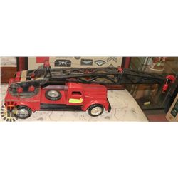 WORKING 1950'S HAND MADE 3FT CRANE FIRE TRUCK