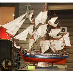 BOUNTY MODEL SHIP.