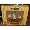 Image 1 : NAUTICAL 18" HMS ENDEAVOUR MODEL SHIP.