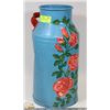 Image 1 : HAND PAINTED PALM DAIRIES CREAM CAN