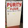 Image 1 : 1940S PURITY FLOUR ADVERTISING SIGN.