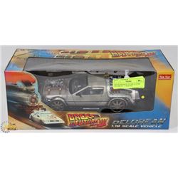 SUN STAR BACK TO THE FUTURE DELOREAN  1:18 SCALE