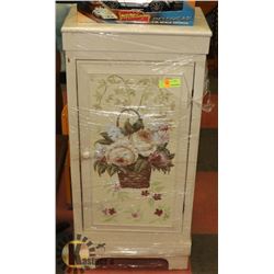 HAND PAINTED STYLE WHITE CABINET