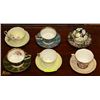Image 1 : 6 SETS OF BONE CHINA CUP AND SAUCERS
