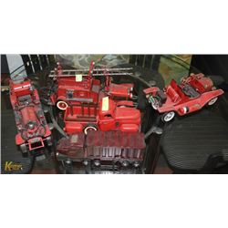 LOT OF ASSORTED TIN VEHICLES
