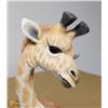 Image 2 : THE NATURAL WORLD HANDPAINTED GIRAFFE FIGURE.