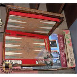 ESTATE BOX WITH 2 ASSORTED GAMES