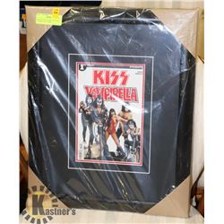 PROFESSIONAL FRAMED 2017 KISS VAMPIRELLA #1 COMIC