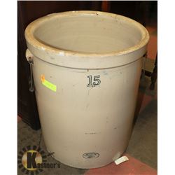 MEDALTA POTTERIES 15 GALLON CROCK