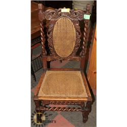 ANTIQUE BARLEY TWIST SIDECHAIR ON CHOICE