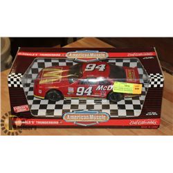 ERTL AMERICAN MUSCLE MCDONALDS THUNDERBIRD STOCK