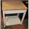 Image 1 : ESTATE 2 TONE MICROWAVE STAND. FURNITURE