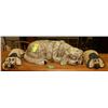 Image 1 : LOT OF 3 WOOD CARVED DOG ORNAMENTS