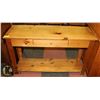 Image 1 : ESTATE PINE SOFA TABLE. FURNITURE