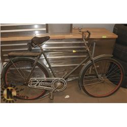 1920S ORNATE HERMES BICYCLE W/ ORIGINAL PAINT.