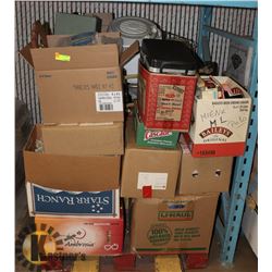 LARGE PALLET OF ESTATE MISC AND COLLECTIBLES