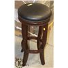 Image 1 : NAILHEAD SWIVEL BAR STOOL. FURNITURE