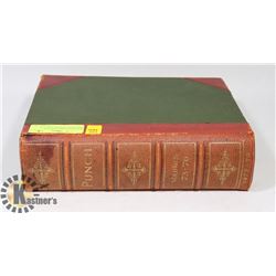 BOUND VOLUME OF PUNCH MAGAZINE FROM JULY 1877 TO