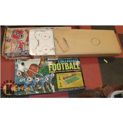 LOT FOOTBALL AND HOCKEY (MISSING PIECES) GAMES