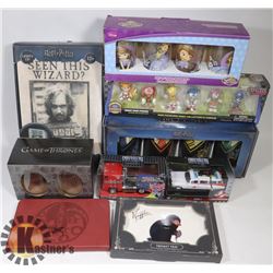 LOT OF VARIOUS TV & MOVIE COLLECTIBLES GHOSTBUSTER