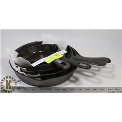GRISWOLD CAST IRON FRY PANS SIZE 3,5,6,7,8.