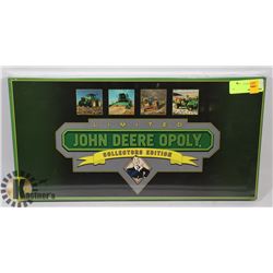 LTD JOHN DEERE OPOLY GAME, SEALED AND NEW