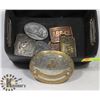 Image 1 : ESTATE LOT OF ASSORTED VINTAGE BELT BUCKLES