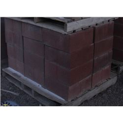 PALLET OF 4 HOLE SCORED TERRACOTTA CONCRETE