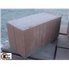 Image 2 : PALLET OF SOLID SCORED TERRACOTTA CONCRETE BLOCKS