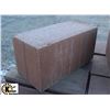 Image 2 : PALLET OF SOLID SCORED TERRACOTTA CONCRETE BLOCKS
